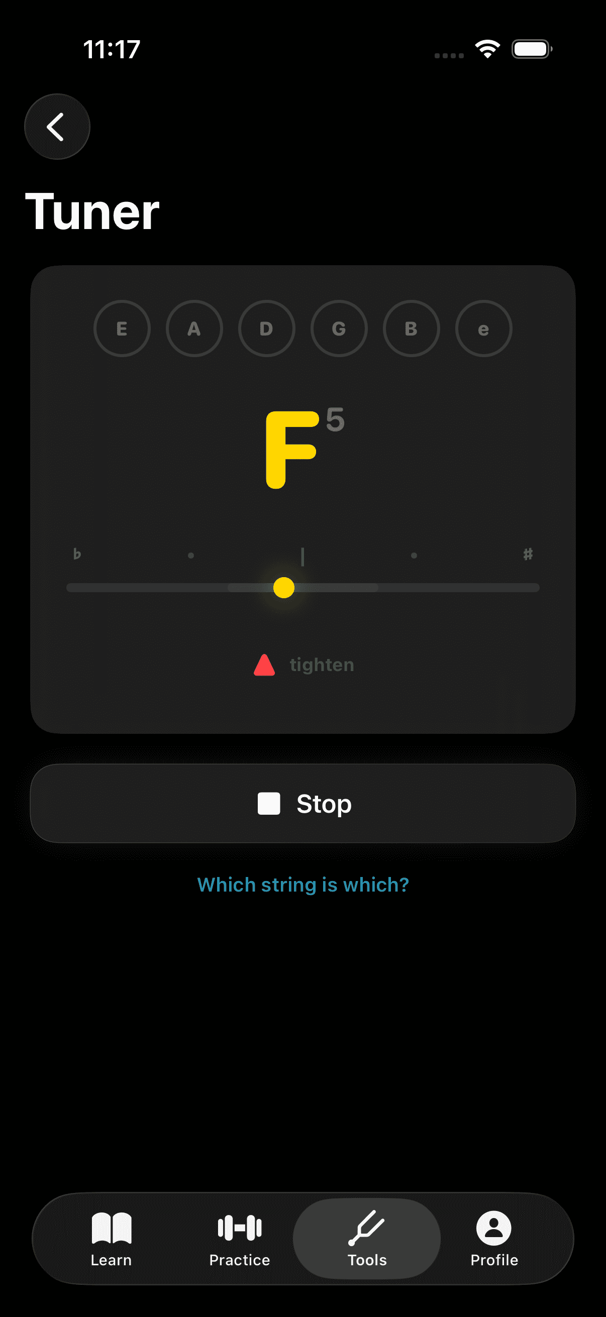 Guitar Learning App Screenshot 3